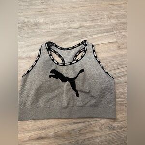 PUMA PADDED GREY SPORT TOP M